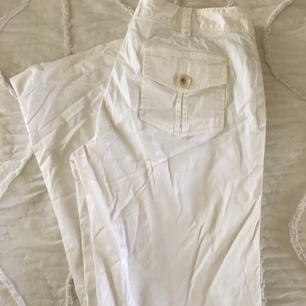 Banana Republic White Pant